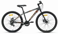 Nogan Gravel PRO - Lichtgewicht Kinderfiets - 24 inch - 7 versnellingen - Grijs