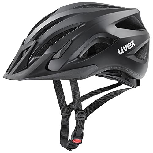 UVEX viva 3 - Fietshelm - Unisex Volwassene - black mat - 56-62 cm