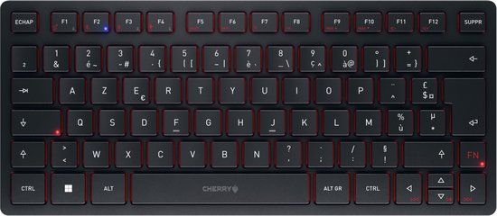 CHERRY KW 9200 MINI Zwart AZERTY