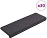 vidaXL Trapmatten 30 stuks 65 x 21 x 4 cm antraciet
