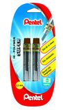Pentel Navulvulling, voor 2 vulpotlood HB 0,3 mm met beschermhoes grijs
