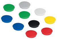FRANKEN HM30 99 Ronde magneten, 10 stuks, 32 mm, kleurrijk