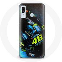 Valentino Rossi Moto GP Racing Driver Maniacase Etui voor Samsung galaxy A30
