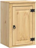 vidaXL Kast SKI Honingbruin 40 x 32 x 60 cm Massief grenenhout
