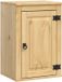 vidaXL Kast SKI Honingbruin 40 x 32 x 60 cm Massief grenenhout