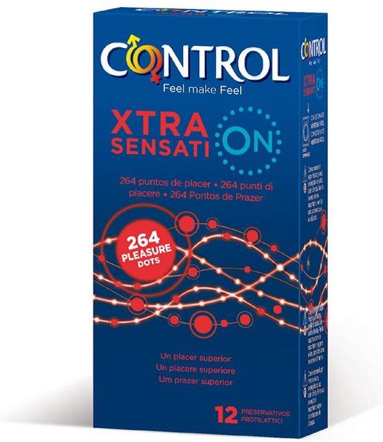 Preservatives Xtra Sensation - 12 units - White