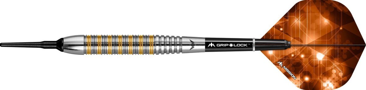 Mission Ardent M2 Brass Soft Tip - Dartpijlen - 18 Gram