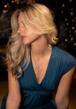 Chic by Lirette - RVS Stalen Ketting Cirkel en Staaf - Zilverkleurig - 51cm + 5cm inc. Sieradenzakje