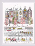 Riolis Borduurpakket - City on Water Amsterdam