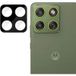 Techsuit Film de protection pour caméra arrière pour Motorola Edge 70, Verre Trempé, Noir