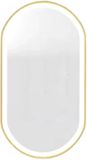 Happiq LED Badkamerspiegel Opulence - Gouden Frame - 50x100cm