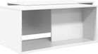 vidaXL Koffietafel set 2 stuks wit 90 x 48 x 40 cm bewerkt hout