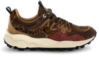Flower Mountain dames sneakers bruin, bordeaux