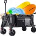 Equivera Bolderkar - Chariot pliable - Noir - 120 kg
