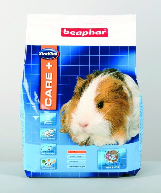 BEAPHAR Care+ Cavia - 2 x 1.5 kg - Caviavoer