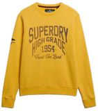 Superdry Coastal Relaxed Sweatshirt Geel L Man