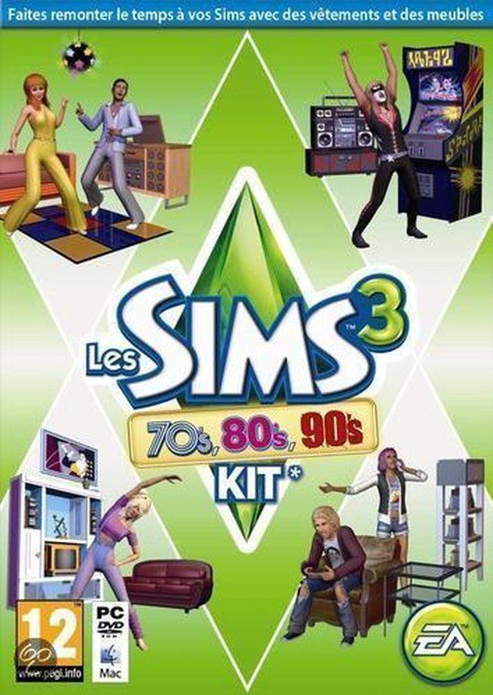 Electronic Arts Les Sims 3 70s 80s 90s Accessories