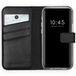 Selencia Étui portefeuille en cuir pour l'iPhone 12 5.4 pouces - Noir