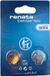 Renata CR1616 Lithium knoopcel batterijen 3V 2 stuks