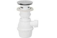 Wirquin Quick Clac 30718692 wastafelset, chroom, zonder overloop