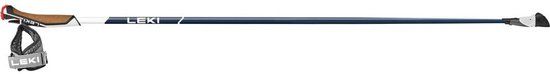 LEKI - Nordic Walkingstokken - Unisex - 120 cm - Midnight Blue / Dark Metallic / Dark Blue / White