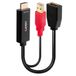 Lindy 38289 HDMI naar DisplayPort Converter - 4K - Zwart