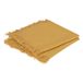 Atmosphera Maha servetten set van 2 - Katoen - Okergeel - 40 x 40 cm