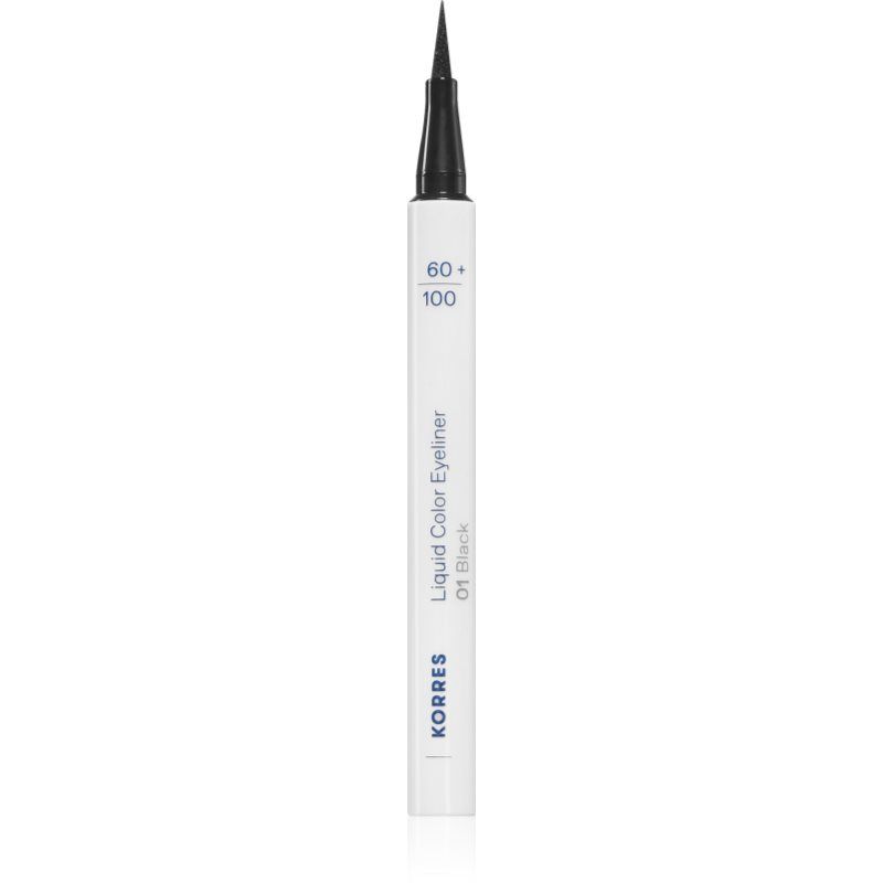 KORRES Eyeliner Dames 1ml Zwart