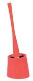 Spirella Toiletborstel met Houder – MOVE Serie – Rood – Kunststof