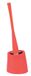Spirella Toiletborstel met Houder – MOVE Serie – Rood – Kunststof