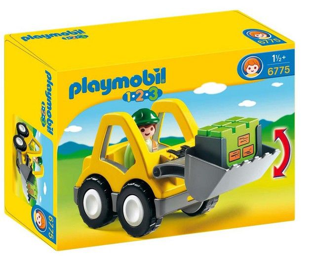 Playmobil 1.2.3 Excavator - 6775