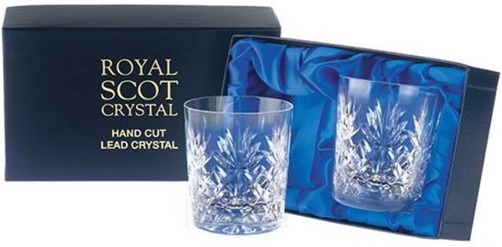 Royal Scot Crystal Kintyre Tumbler Cadeau-Set 24cl