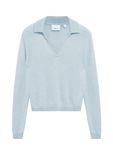 Comma Strickpullover lichtblauw