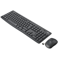 Logitech MK295 Silent Wireless Combo - AZERTY Belgisch - Grafiet