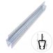D22 5-6mm 110cm Joint d'étanchéité pour douche Joint de porte de douche Joint de remplacement pour cabines de douche