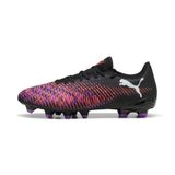 PUMA FUTURE 8 PLAY FG/AG Unisex Sportschoenen - PUMA Black-PUMA White-Glowing Red