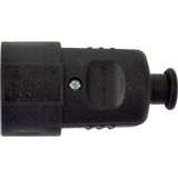 Schuko-koppeling N & L Schuko-koppeling geaarde koppeling beschermingscontact 16A 230V zwart