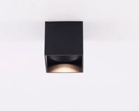 Merkloos Artdelight Brock - Opbouwspot zwart vierkant LED
