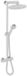 Merkloos Ferro NP75-TRV7U Doucheset met thermostaatkraan | Chrome | Modern | 15 cm hartafstand