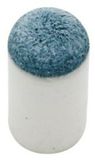 Merkloos / Sans marque Speelplezier-online.nl Schuif Pomerans - Slip-on Poolkeu-tips - Push on Tip - 13mm - 100 stuks - Leer - Kunststof - Grijs