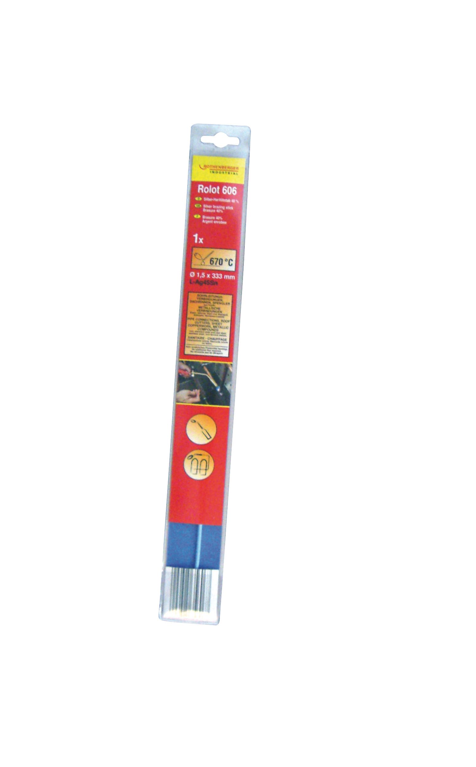 Rothenberger Rolot 601 zilverhardsoldeer, 5st - ROT035601