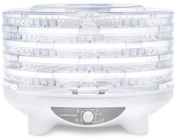 Lagrange Nutris voedseldroger wit, transparant