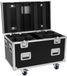ROADINGER Flightcase HIGHLINE 4x LED IP TMH-H420 Wash