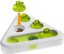 Ferplast Trea Interactief hondenspeelgoed, intelligente snoepdispenser, ideaal voor kroketten, van kunststof met antislip, voor kleine honden en katten, 25 x 22 cm