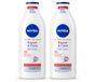 Nivea Repair & Care Lait pour le corps - 72 heures d'hydratation - Pour peau très sèche - 400 ml - Pack économique - 2 pièces
