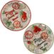 MamboCat Set van 2 pizzaborden charme 33cm rood + groen, Rome, Moskou