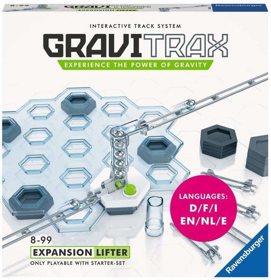 GraviTrax Lifter Uitbreiding - Knikkerbaan - 27 Onderdelen - Multicolor