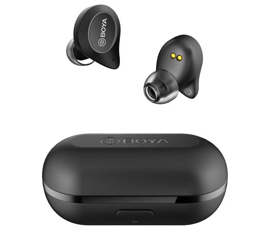 Boya BY-AP1 - Draadloze In-ear Headset - Bluetooth - Zwart