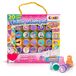 CRAZE 29190 Kinderstempelset met eenhoornmotieven, 20 inktkussentjes, wasbare stempelset voor kinderen, eenhoornstempelset, kleurrijk met papierblok in etui