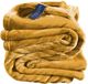 DE WITTE LIETAER Cosy Deken, polyester, goudgeel, 150 x 200 cm